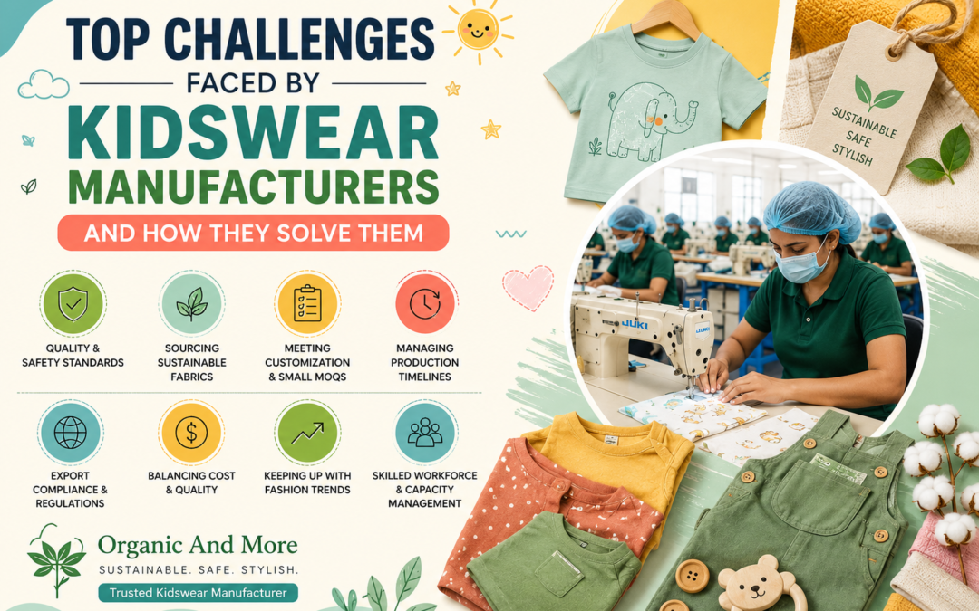 Top Challenges Faced by Kidswear Manufacturers and How They Solve Them